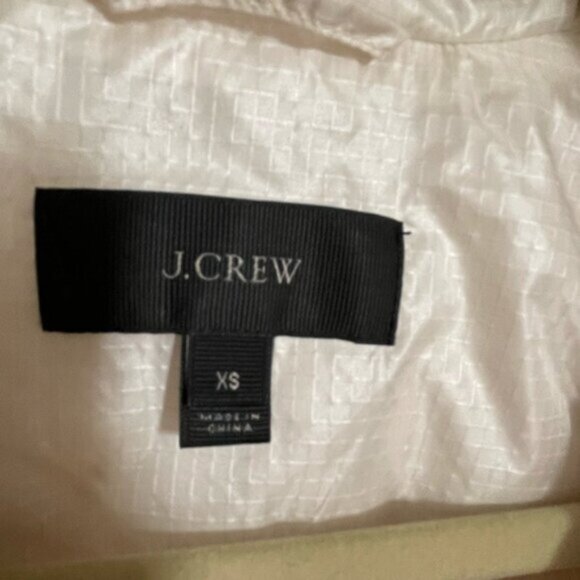 J Crew white/cream light down jacket - Picture 5 of 5